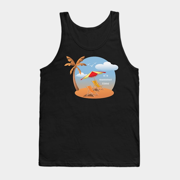 summer holyday Tank Top by Double You Store